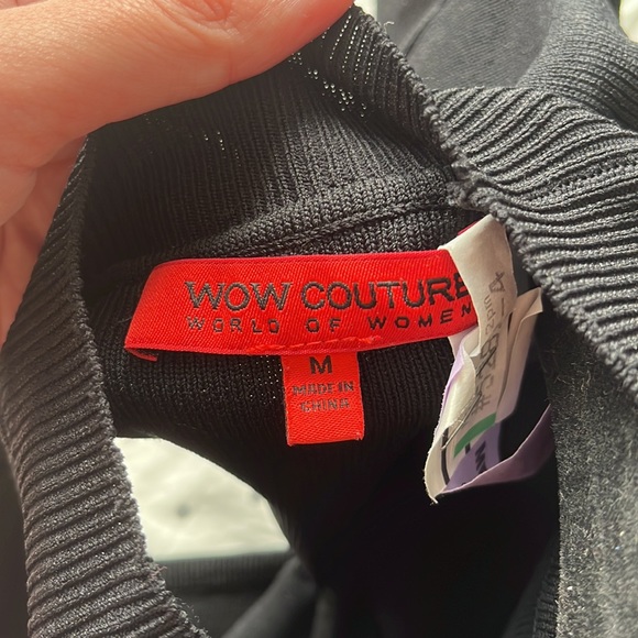 WOW Couture Black Dress - Size Medium - Picture 5 of 5